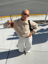 Kalle Jacket Brown Check