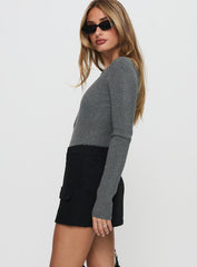 Essentially Skort Black Petite