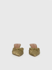 Unrivaled Pointed Toe Faux Suede Heels Green