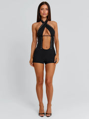 Lucy's EMILIEE PLAYSUIT BLACK
