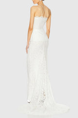 Beckie Lace Top - White