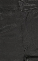 Robbie Pants - Mid Rise Cuffed Ankle Cargo Pants in Black