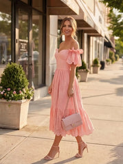 Elegant Off-The-Shoulder Dress For Women | Amara