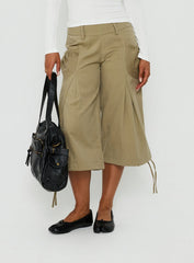 Iria Capri Trouser Khaki