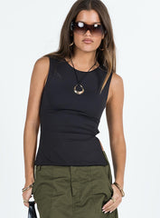 Uzo Top Black