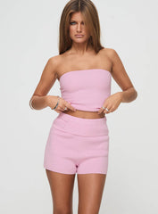 Jhett Knit Shorts Pink