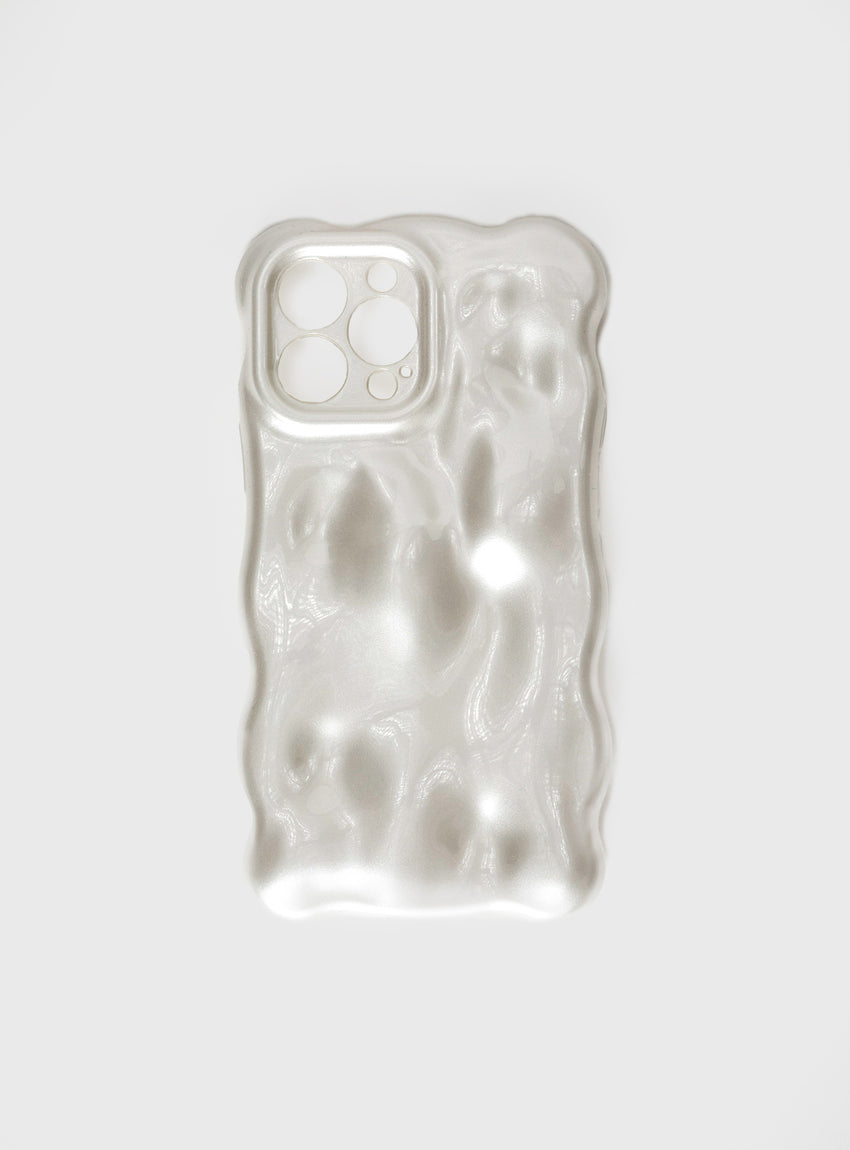 Maceline iPhone Case White
