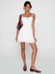 Pure Joy Mini Dress White