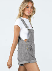 Kacey Short Overalls Grey