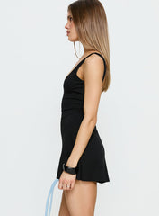 Sosa Jersey Scoop Romper Black