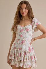 Pettra Floral Mini Dress