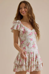 Pettra Floral Mini Dress
