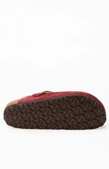 Birkenstock Women’s Boston Soft Footbed Clog Maroon