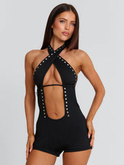Lucy's EMILIEE PLAYSUIT BLACK
